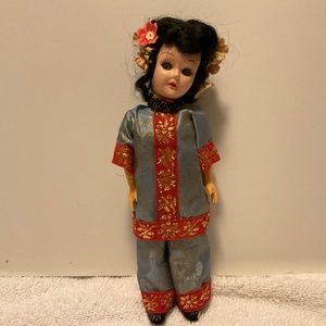 Antique Vintage Asian Doll